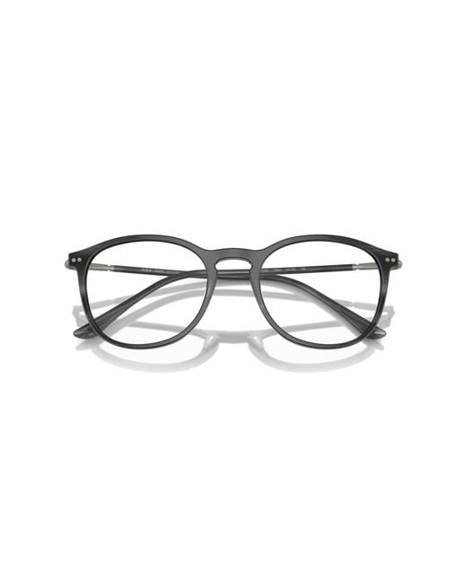 Giorgio Armani Black Ar7125 5964 Optical Frames Acetate Pantos Normal for men
