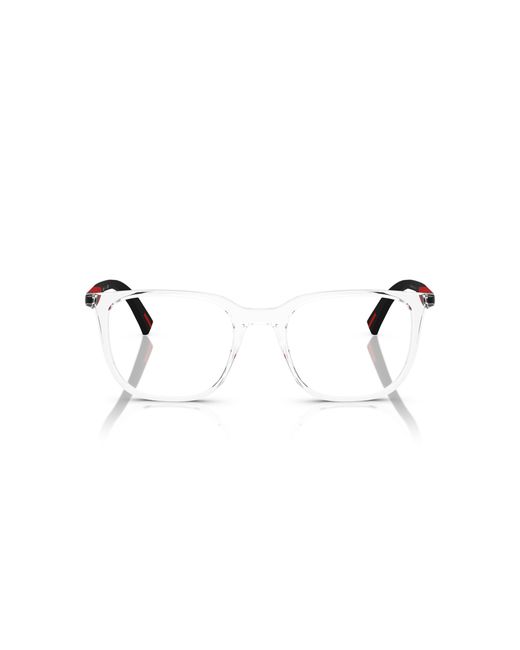 Prada Linea Rossa Black Ps 04Rv 2Az1O1 Optical Frames Injected Pillow Normal for men