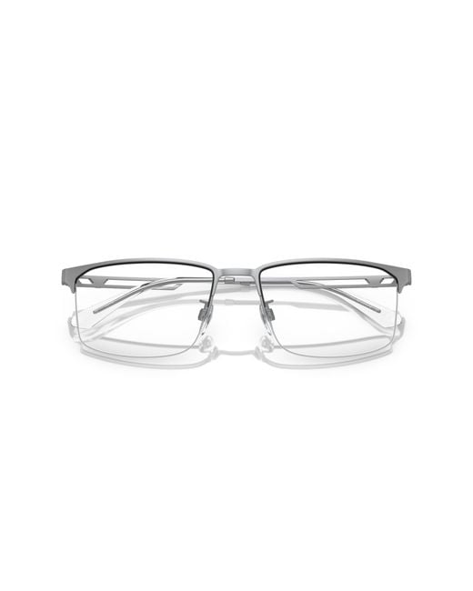 Emporio Armani Black Ea1143 3045 Optical Frames Metal Pillow for men