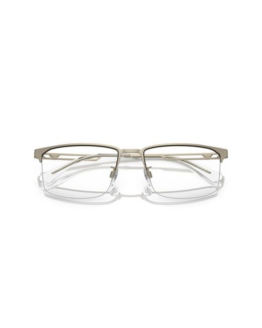 Emporio Armani Black Ea1143 3002 Optical Frames Metal Pillow for men