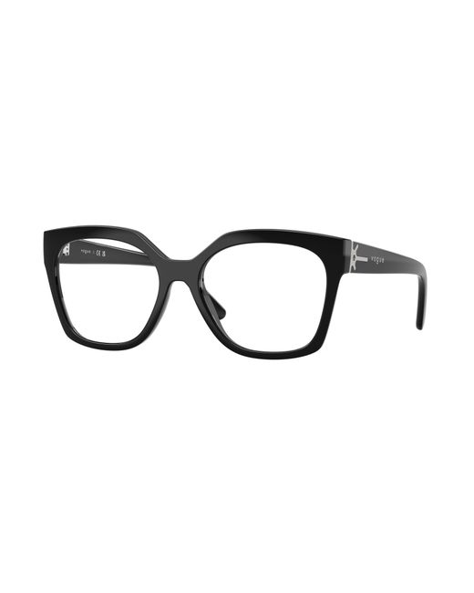 Vogue Eyewear Black Vo5691 W44 Optical Frames Nylon Transparent Squared Normal