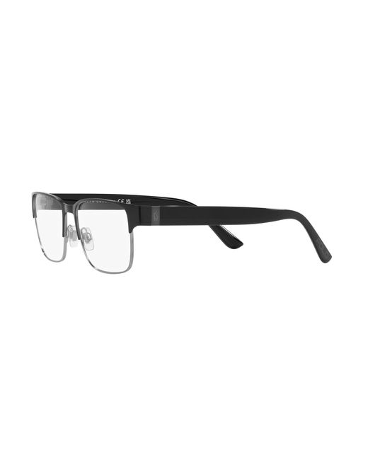 Polo Ralph Lauren Black Ph1219 9325 Optical Frames Metal Squared Normal for men