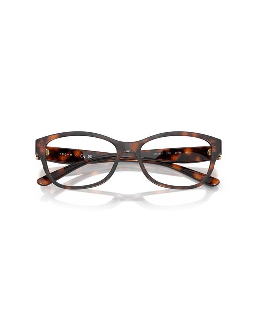 Vogue Eyewear Black Vo5627 2718 Optical Frames Nylon Butterfly Normal
