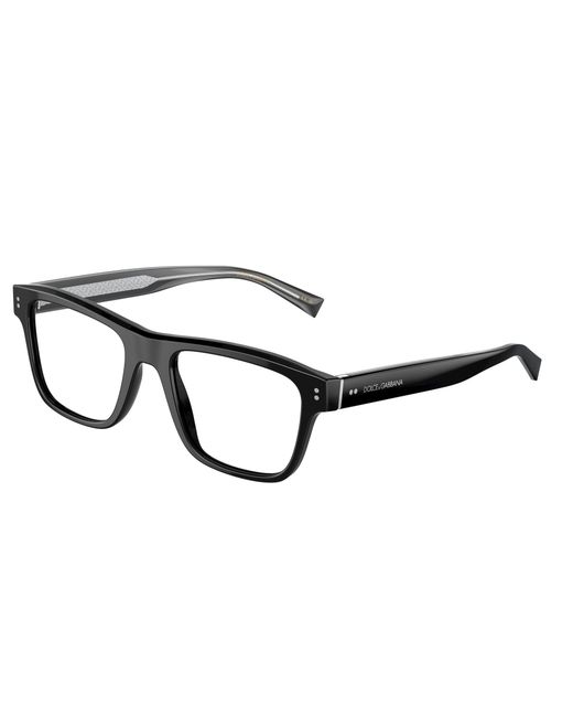 Dolce & Gabbana Black Dg3362 501 Optical Frames Plastic Squared for men