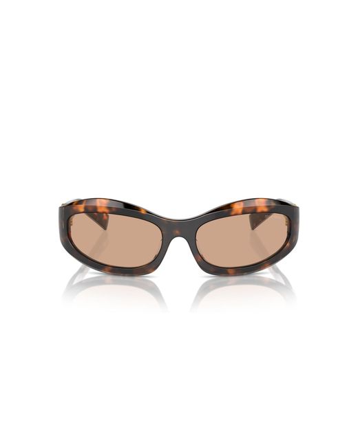 Miu Miu Black Mu 14Zs 14L90H Sunglasses Acetate Geometric Normal