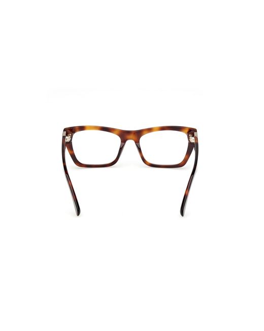 MAX&Co. Black Mo5186 052 Optical Frames Acetate Squared Normal