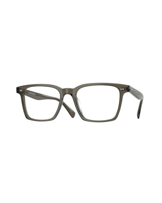 Oliver Peoples Black Ov5622U Maslow 1821 Optical Frames Acetate Transparent Pillow Normal for men