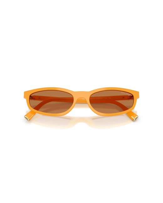 Miu Miu Black Mu A06S 22D90Q Sunglasses Acetate Geometric Normal