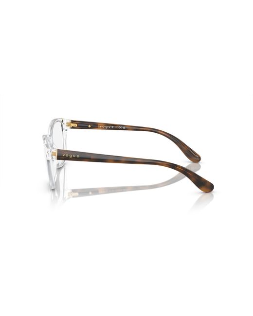 Vogue Eyewear Black Vo2998 W745 Optical Frames Injected Cat Eye Normal