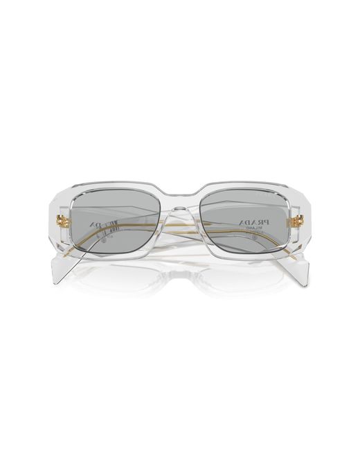 Prada Black Pr 17Ws 12R30B Sunglasses Acetate Squared Normal