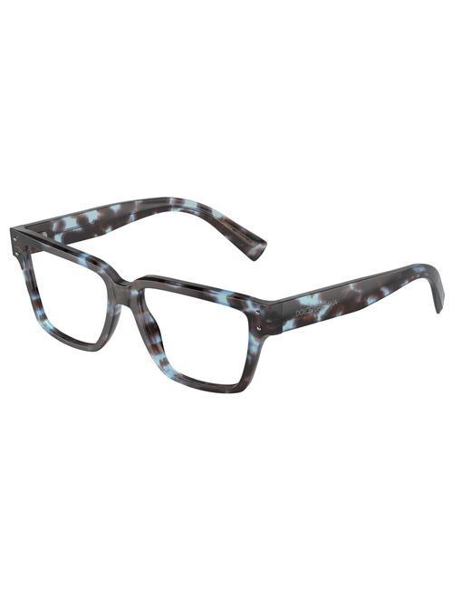Dolce & Gabbana Black Dg3383 3392 Optical Frames Acetate Transparent Squared Normal for men