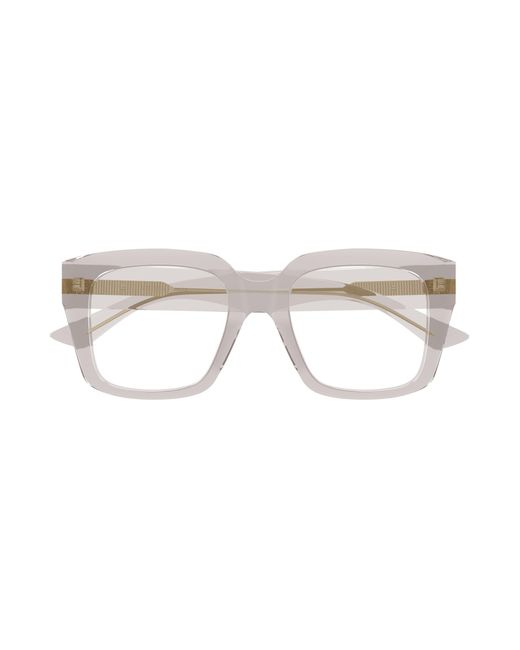 Bottega Veneta Black Bv1409O 004 Optical Frames Acetate Transparent Squared