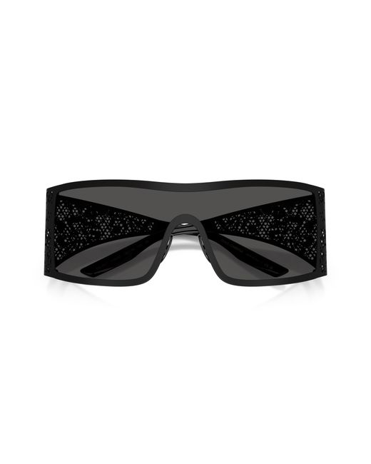 Dolce & Gabbana Black Dg2317 110687 Sunglasses Metal Squared Normal