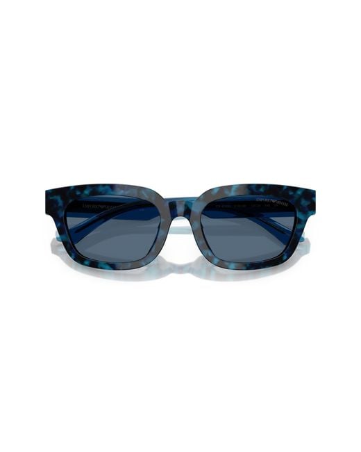Emporio Armani Black Ea4233U 618080 Sunglasses Acetate Geometric Normal