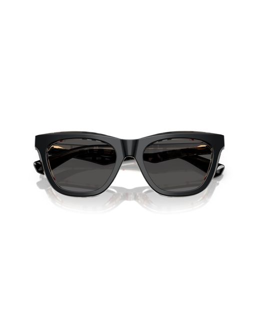 Burberry Black Be4435 412187 Sunglasses Acetate Cat Eye Normal
