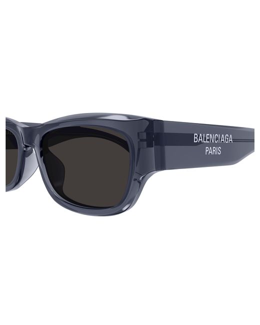 Balenciaga Black Bb0390Sk 003 Sunglasses Acetate Squared for men