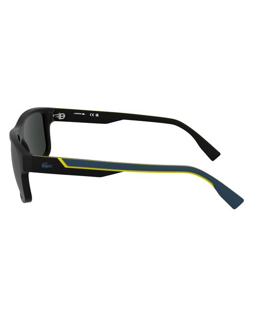 Lacoste Black L6057S 002 Sunglasses Bio-Inject Squared Normal for men