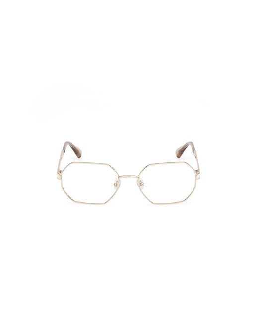 MAX&Co. Black Mo5163 32A Optical Frames Metal Geometric Normal