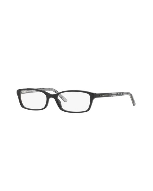 Burberry Black Be2073 3164 Optical Frames Acetate Pillow Normal