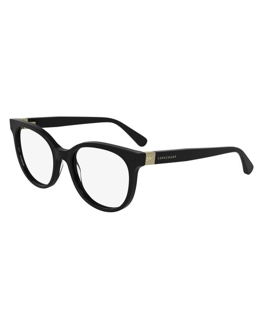 Longchamp Black Lo2756 001 Optical Frames Acetate Squared Normal