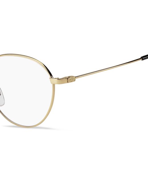 Givenchy Black Gv 0139 J5G Optical Frames Metal Round