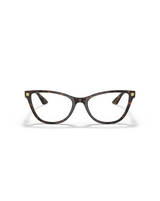Versace Black Ve3309 108 Optical Frames Acetate Cat Eye Normal