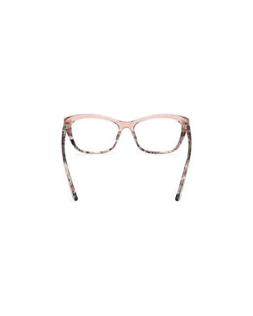 Guess Black Gm50010 053 Optical Frames Acetate Squared Normal