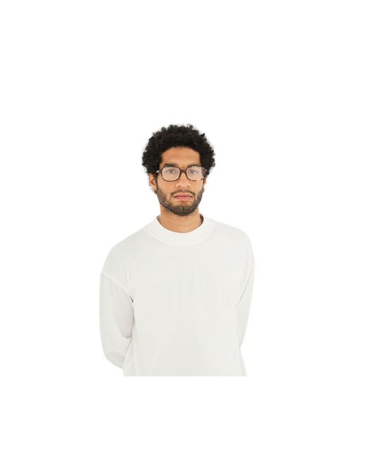 Retrosuperfuture Black 55L Numero 05 Burnt Optical Frames Acetate Squared