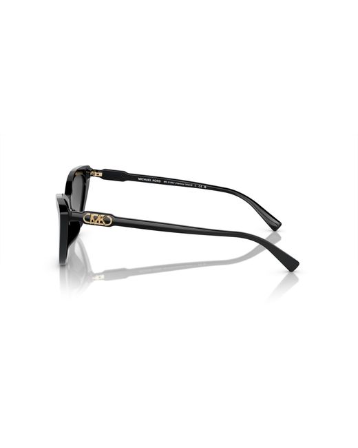Michael Kors Black Mk2195U Harbour Island 30058G Sunglasses Acetate Cat Eye Normal Shaded