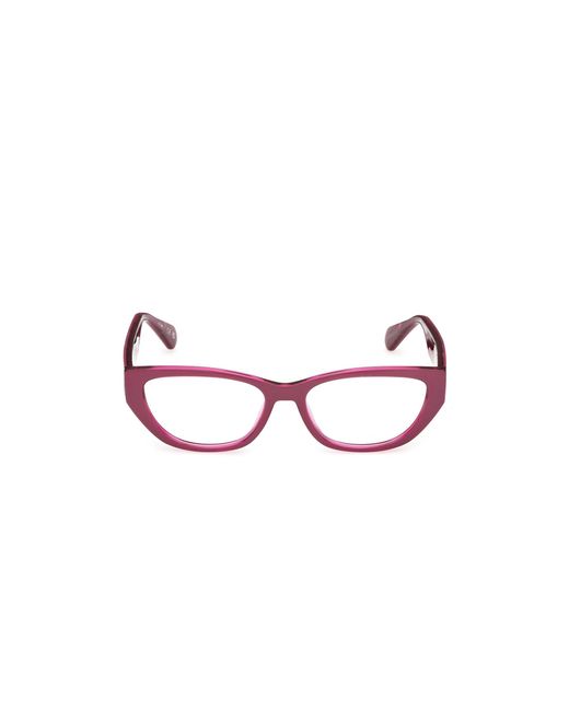 MAX&Co. Black Mo5224 075 Optical Frames Injected Round Normal