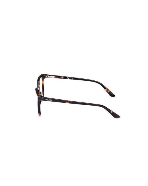 Guess Black Gu50165 052 Optical Frames Acetate Squared Normal