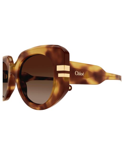 Chloé Black Ch0257S 002 Sunglasses Acetate Squared