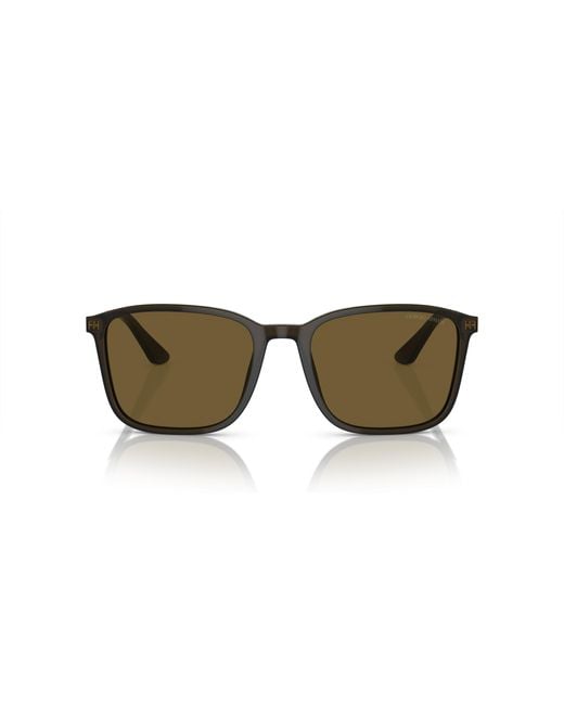 Giorgio Armani Black Ar8197 503073 Sunglasses Acetate Squared Normal for men
