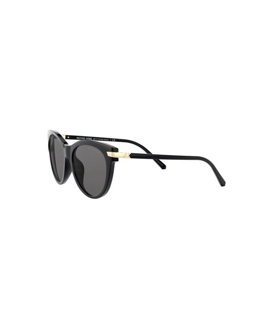 Michael Kors Black Mk2112U Bar Harbor 333287 Sunglasses Plastic Cat Eye Normal