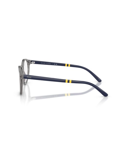 Polo Ralph Lauren Black Ph2297 6318 Optical Frames Acetate Round Normal for men