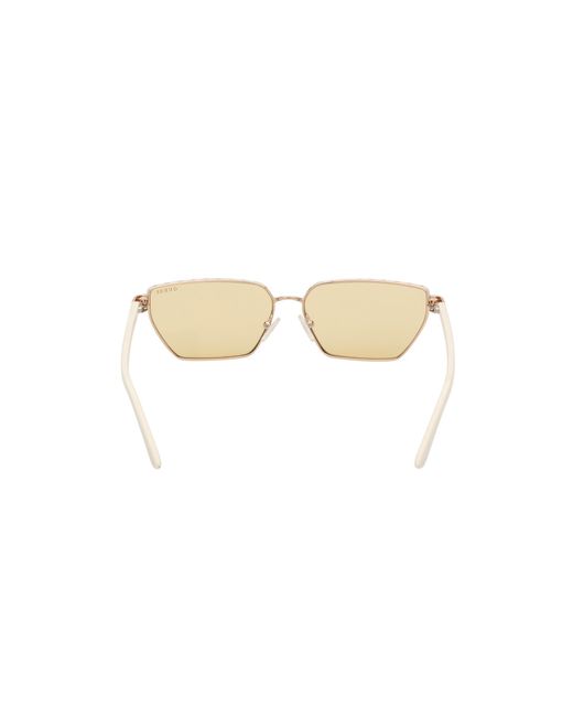 Guess Black Gu00106 21E Sunglasses Metal Geometric Normal