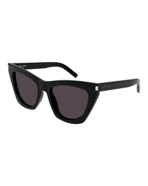 Saint Laurent Black Sl 214 Kate 001 Sunglasses Acetate Cat Eye Normal