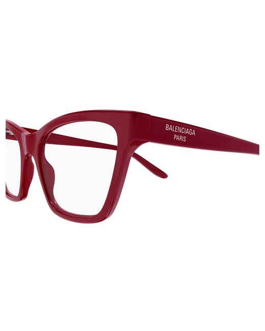 Balenciaga Black Bb0440O 005 Optical Frames Acetate Transparent Cat Eye