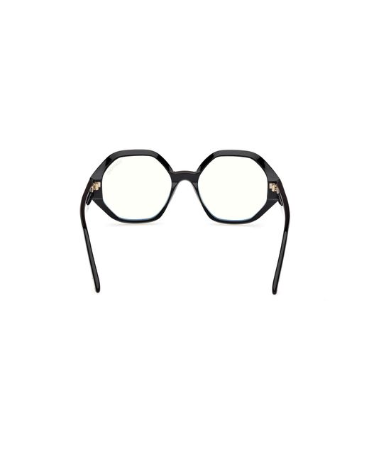 Tom Ford Black Ft5967-B 001 Optical Frames Acetate Geometric Normal