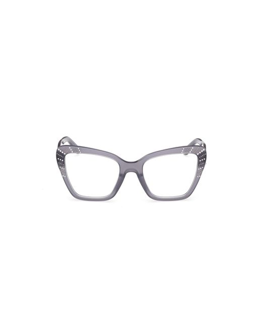 Guess Black Gm50034 020 Optical Frames Acetate Butterfly Normal