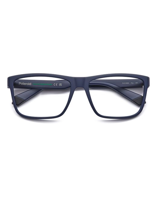 Polaroid Black Pld D569 Fll Optical Frames Eco-Poliame Squared Normal for men