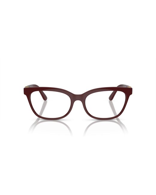 Dolce & Gabbana Black Dg5106U 3091 Optical Frames Injected Transparent Butterfly Normal