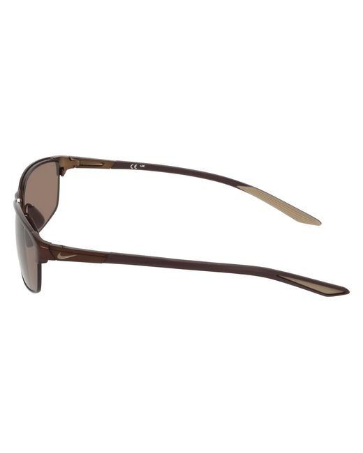 Nike Black Modern Metal Dz7364 200 Sunglasses Metal Squared Normal for men