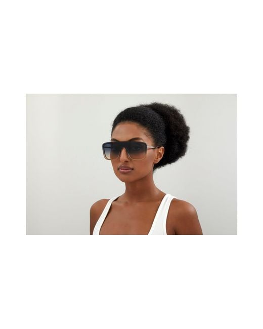 Saint Laurent Black Sl 364 Mask 009 Sunglasses Metal Mask Shaded