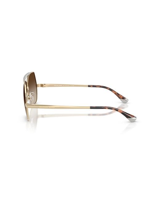 Michael Kors Black Mk1173 Denver 101413 Sunglasses Metal Pilot Normal Shaded