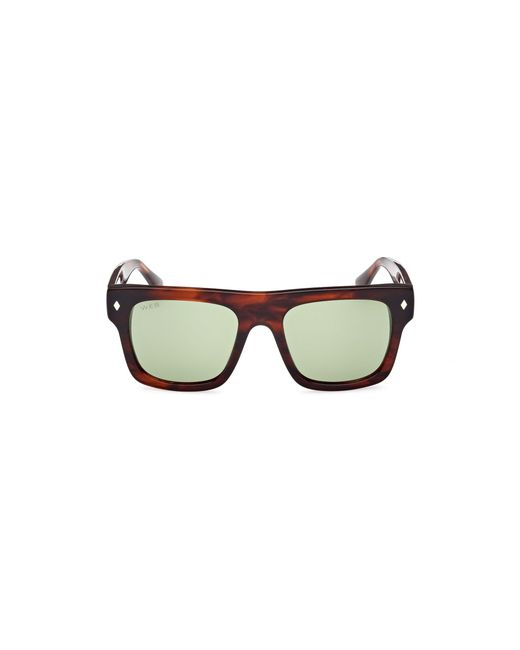Web Black We0354 56N Sunglasses Acetate Squared Normal for men