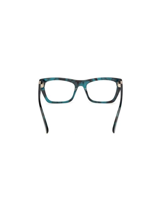 MAX&Co. Black Mo5186 055 Optical Frames Acetate Squared Normal