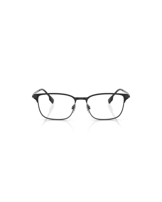 Burberry Black Be1372 Malcolm 1007 Optical Frames Metal Geometric for men