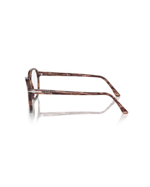 Persol Black Po3343V 1209 Optical Frames Acetate Transparent Pantos Normal