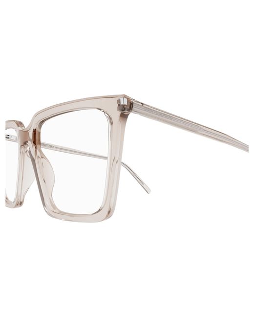 Saint Laurent Black Sl 474 Opt 003 Optical Frames Acetate Transparent Butterfly